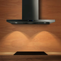 Elica Tender 90 Slimline Chimney Cooker Hood, Stainless Steel